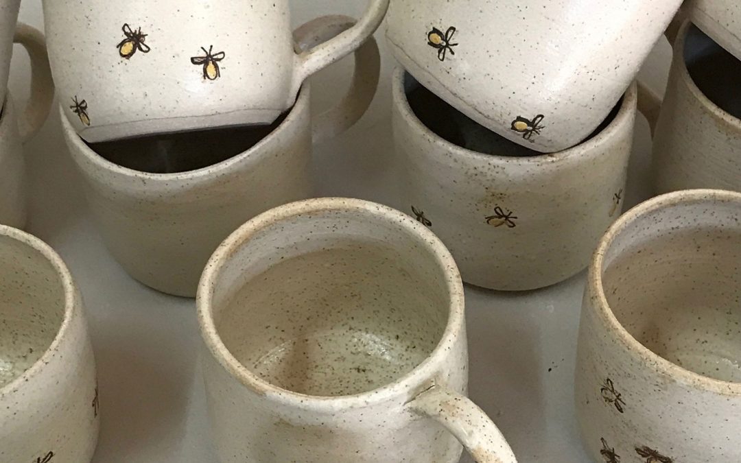 Bee mugs